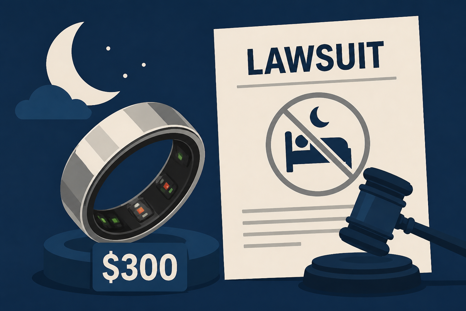 Oura is facing a lawsuit over whether its $300 ring can actually track sleep