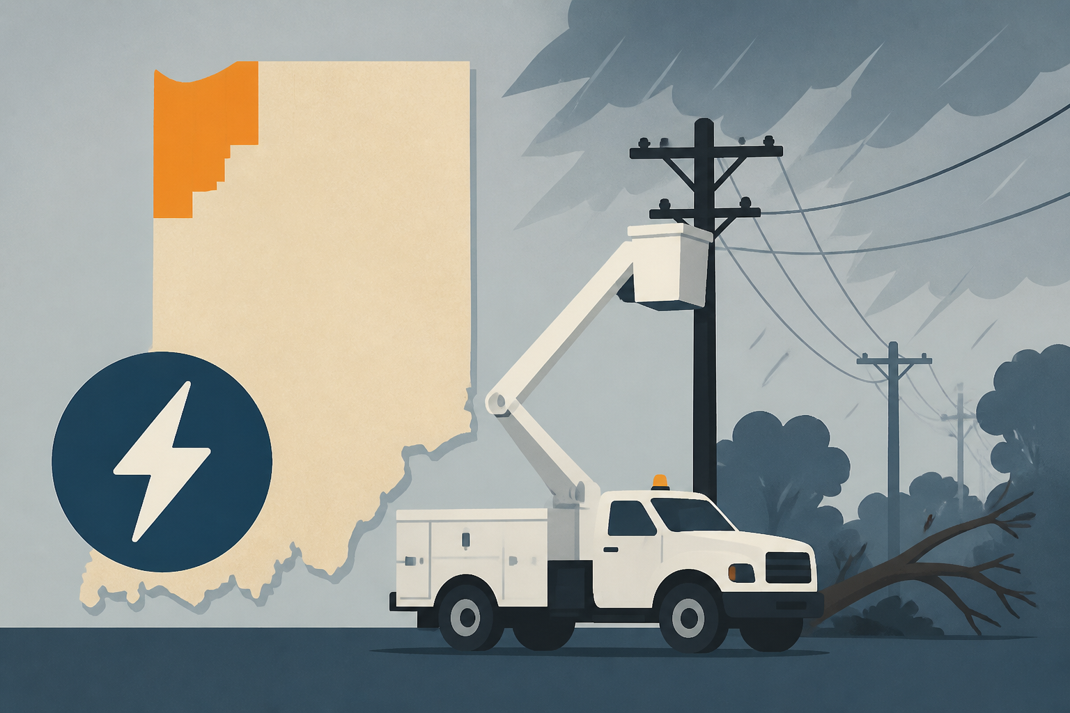 ComEd crews deployed to NW Indiana as NIPSCO power outages, storm recovery continues