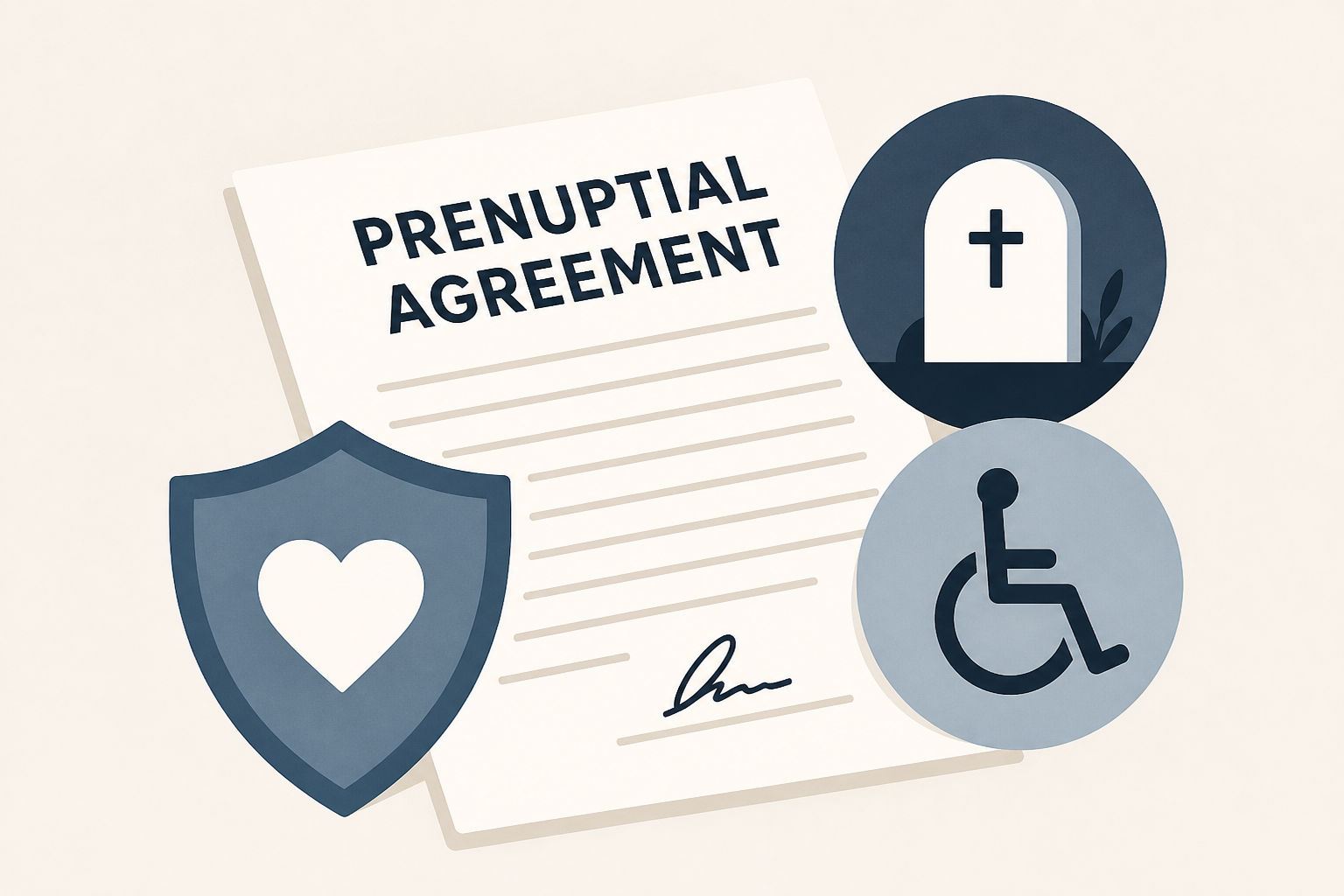 Prenups are evolving to cover death and incapacity