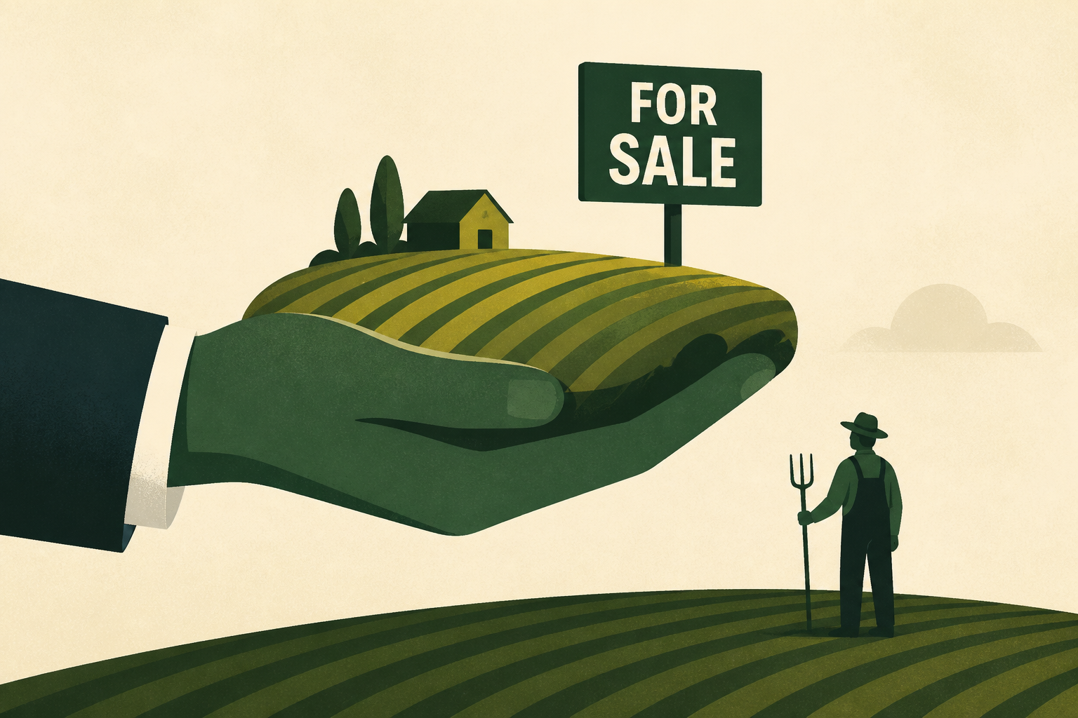 American billionaires are on a farmland buying spree that risks pricing actual farmers out