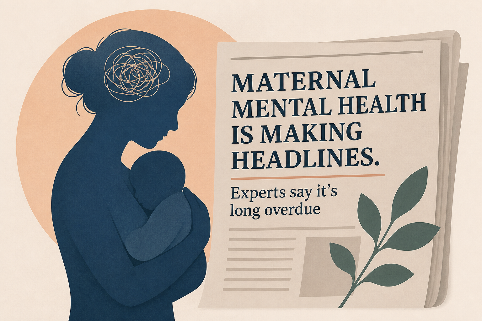 Maternal mental health is making headlines. Experts say it’s long overdue