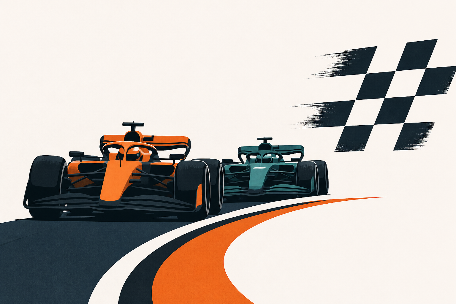 Lando Norris denies Antonelli in F1 Dutch GP after Verstappen crashes out of home race