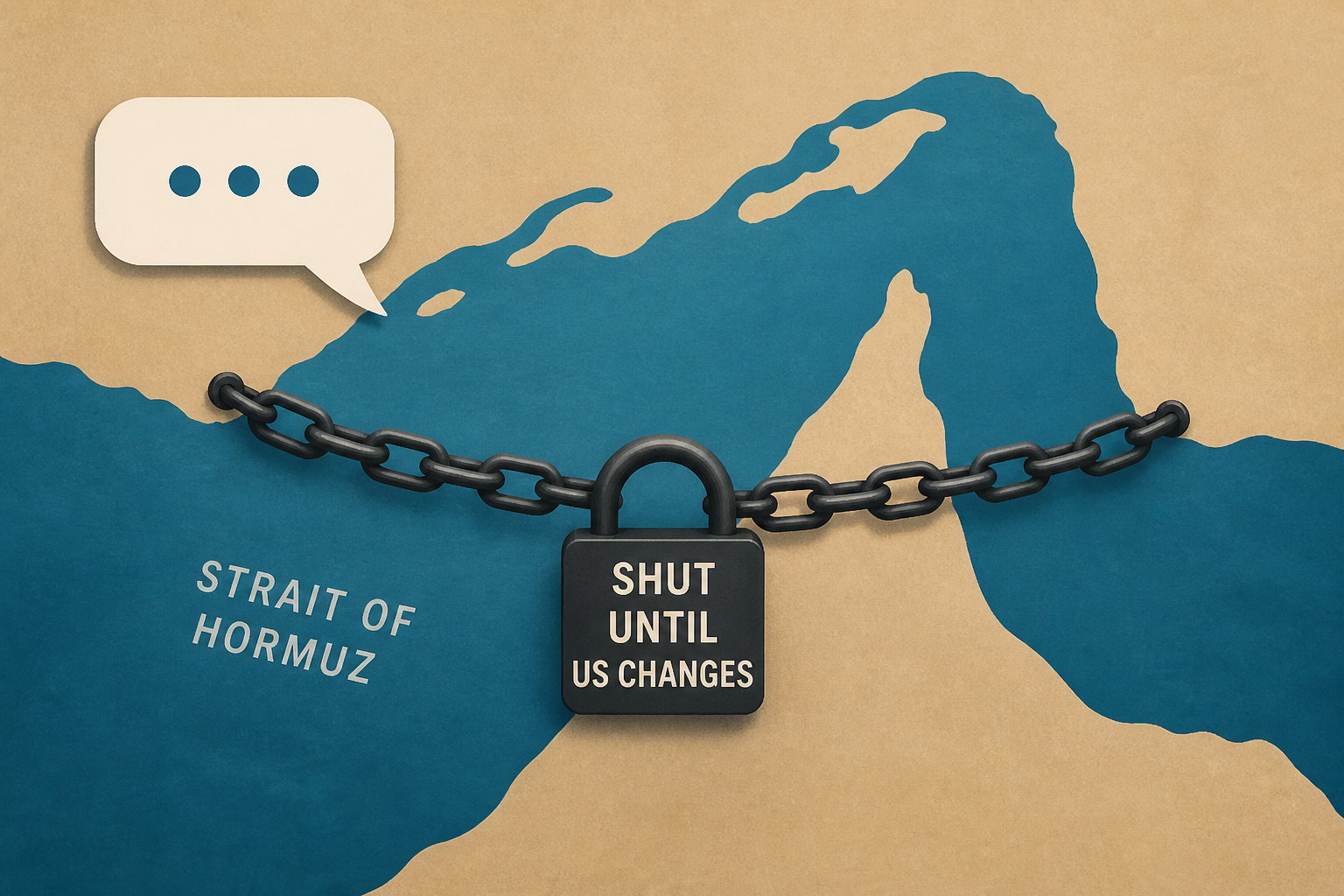 Trump claims Hormuz on Truth Social, Rezaei says 'shut until US changes'