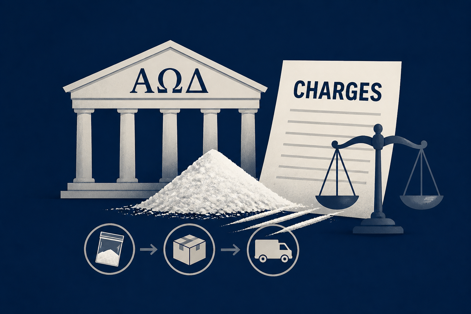 Penn State fraternity cocaine suspects face charges from supply to delivery