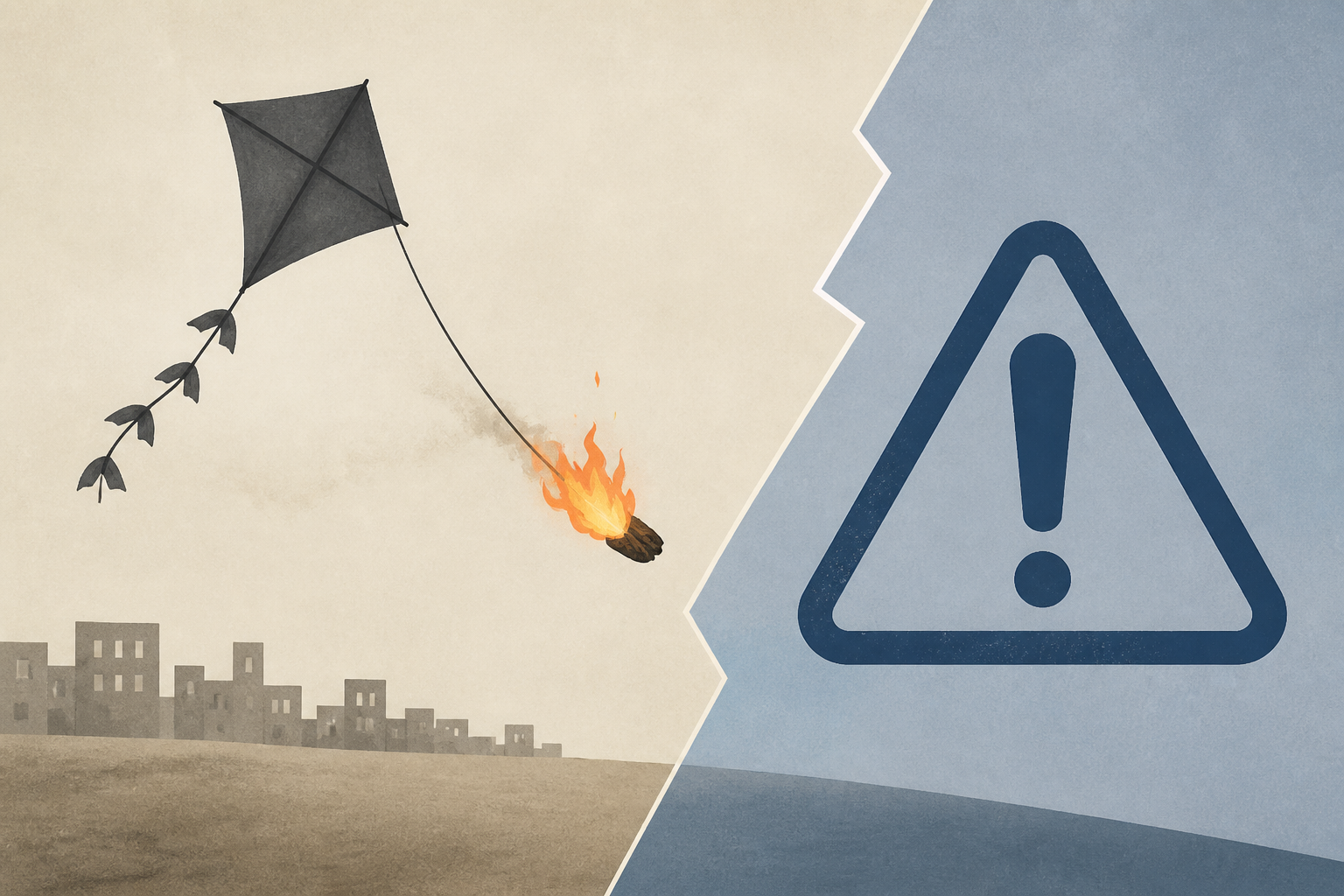 Benjamin Netanyahu warns Hamas of strikes over kites launched from Gaza