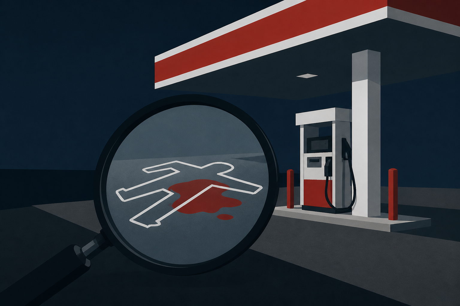 Organized crime boss killed in gas station shooting