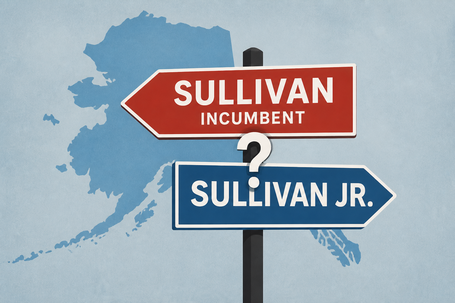 GOP incumbent faces name confusion risk from Sullivan Jr in Alaska