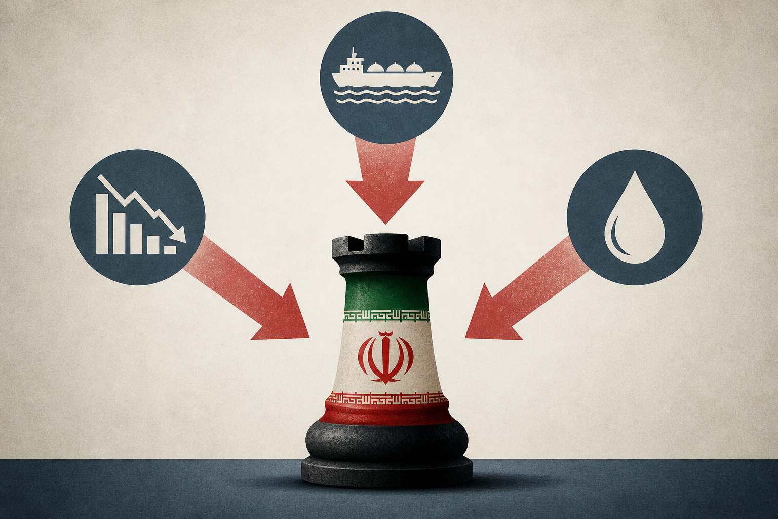 Iran faces triple threat as control over Hormuz, economy wavers