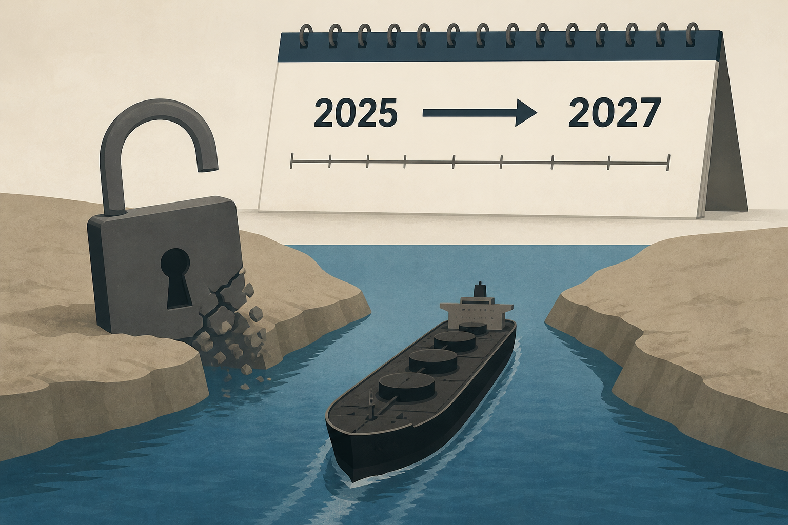 Iran war could last deep into 2027 as the Strait of Hormuz isn't that closed, allowing more oil out