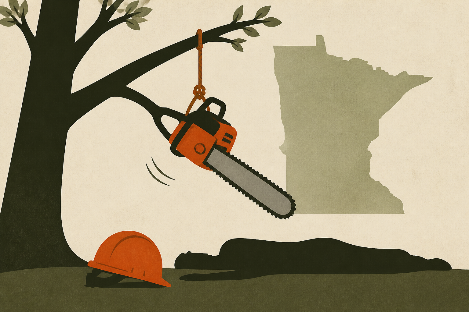 Minnesota tree trimmer accused of killing coworker during equipment horseplay