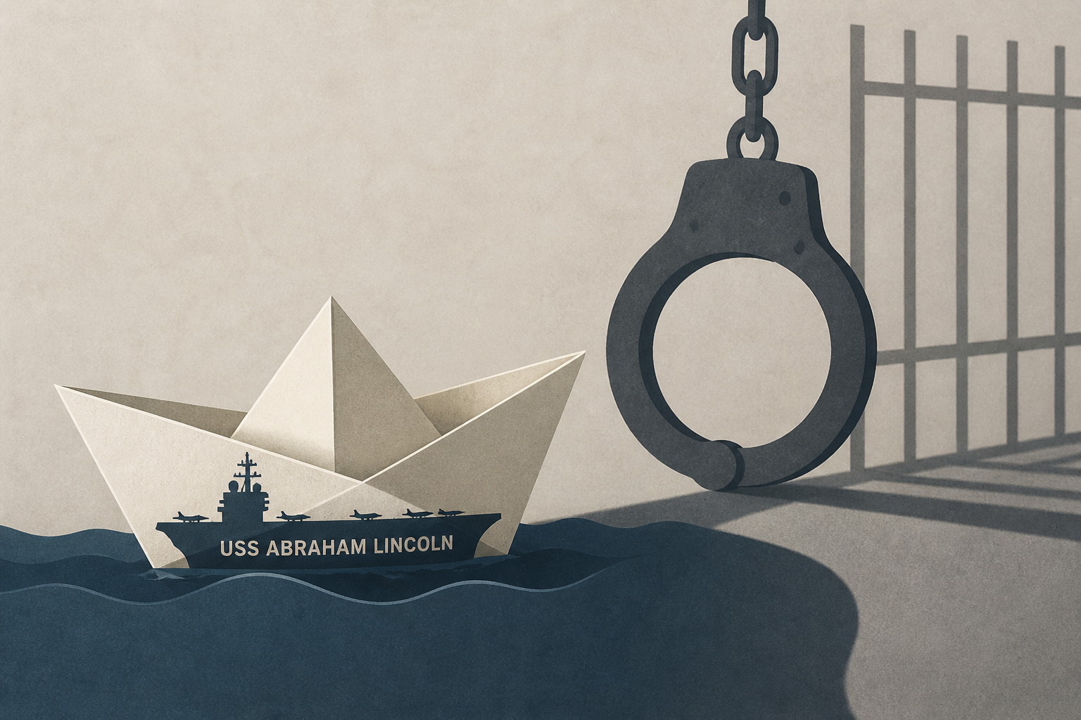 Father of sailor aboard the beleaguered USS Abraham Lincoln detained by immigration authorities, family says