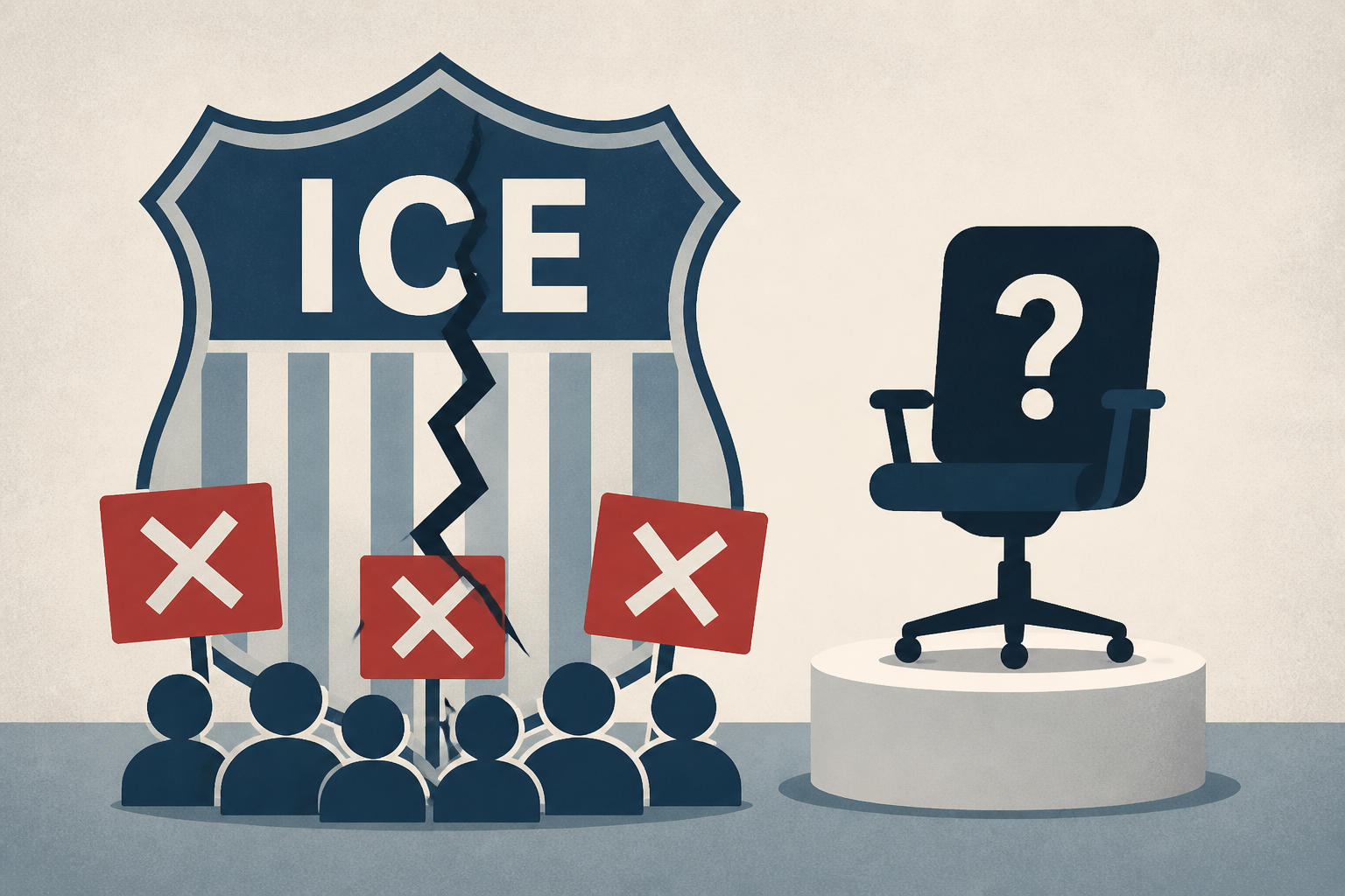 Trump’s ICE Pick Faces Inside Revolt From Own Agency
