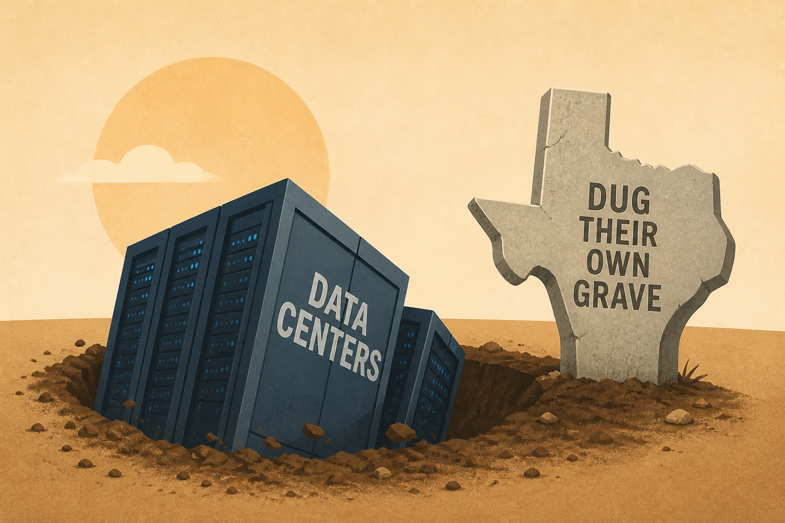 Texas Gov. Greg Abbott Says Data Centers 'Dug Their Own Grave'