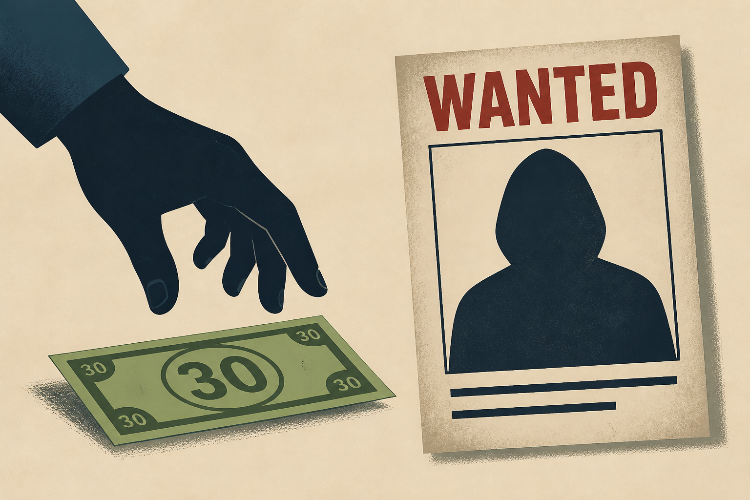 Shopper who picked up $30 off the ground, didn't turn it is now wanted by Georgia cops