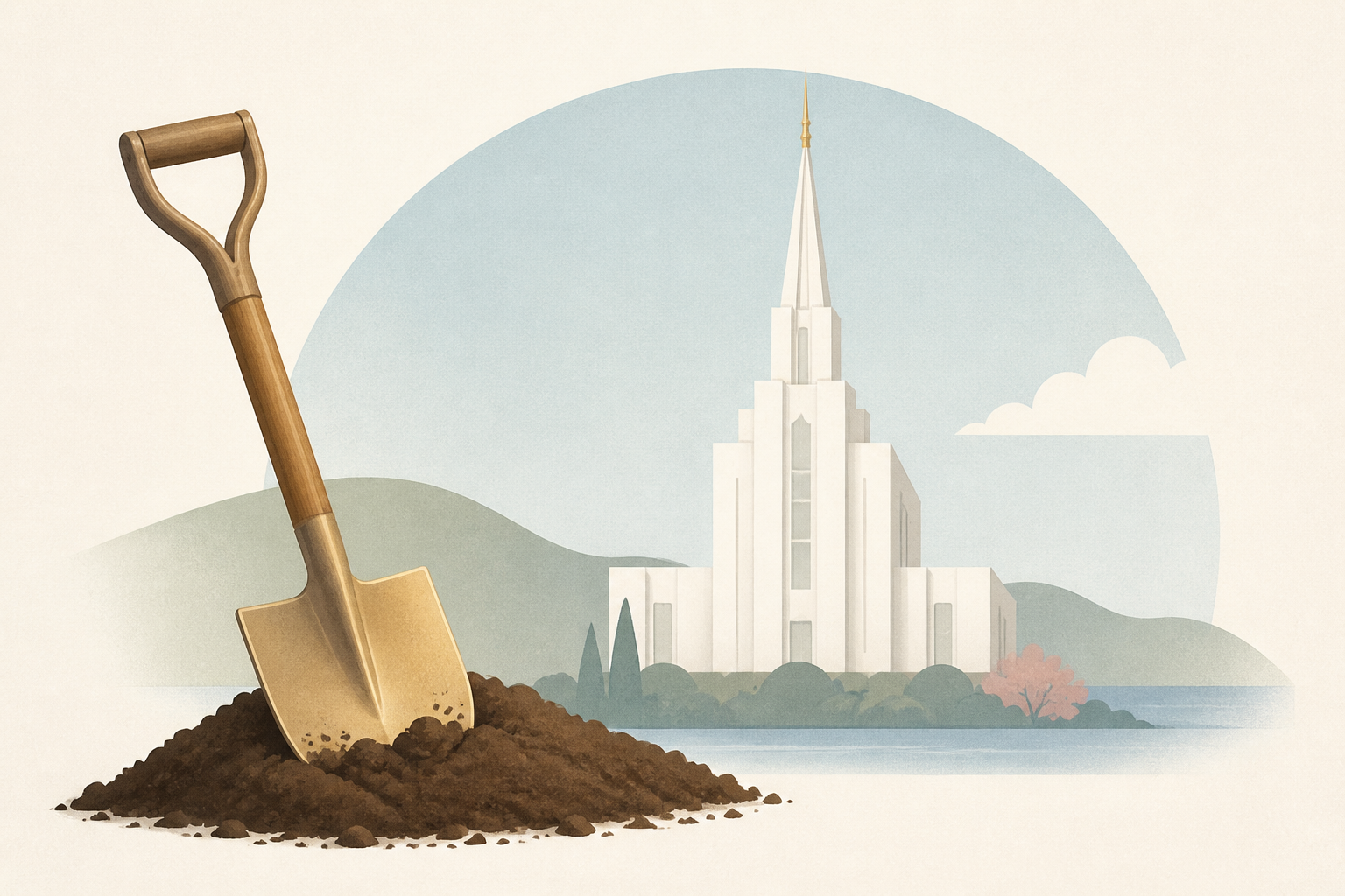 Ground broken for Victoria British Columbia Temple