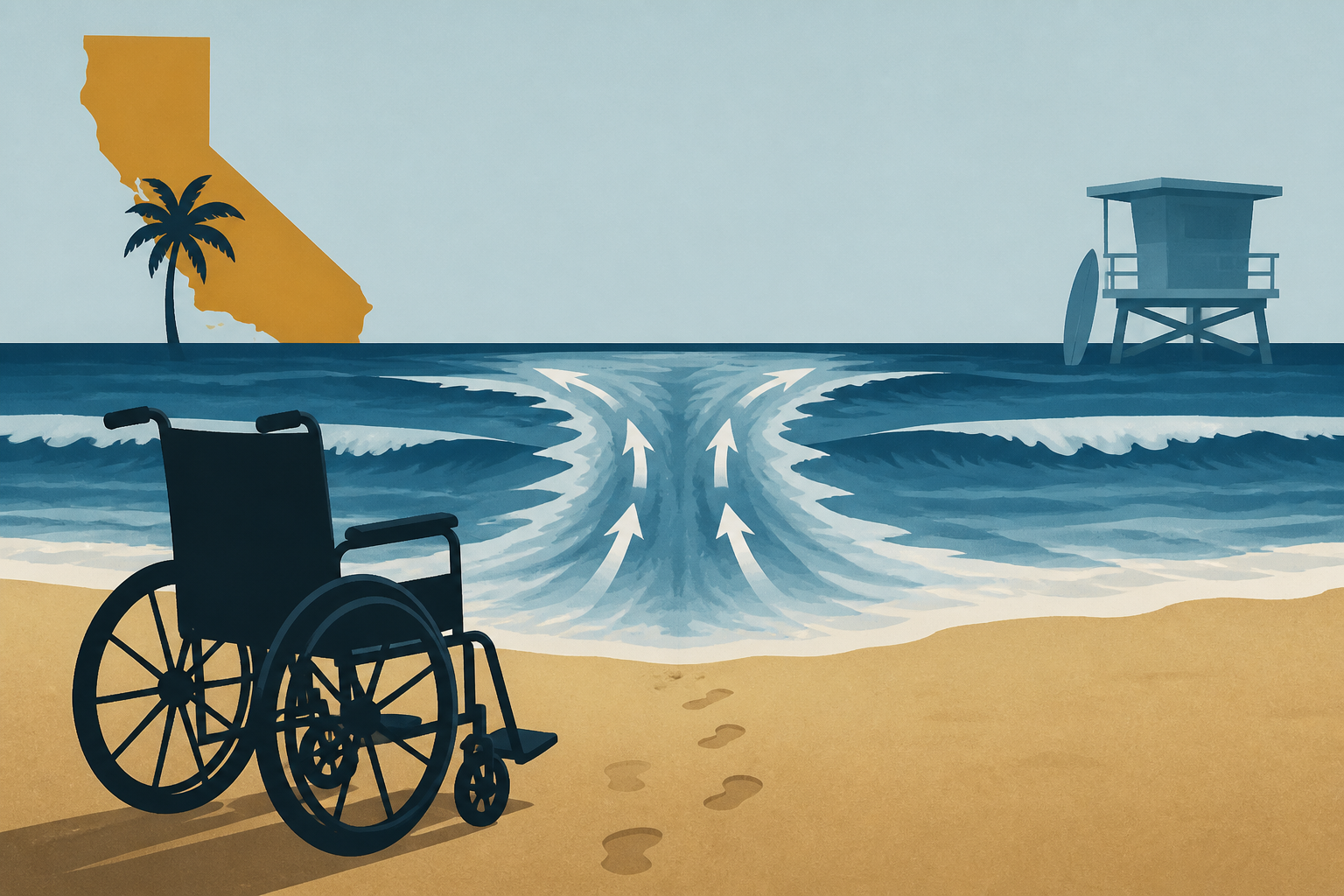 California father paralyzed trying to save child from rip current at beach