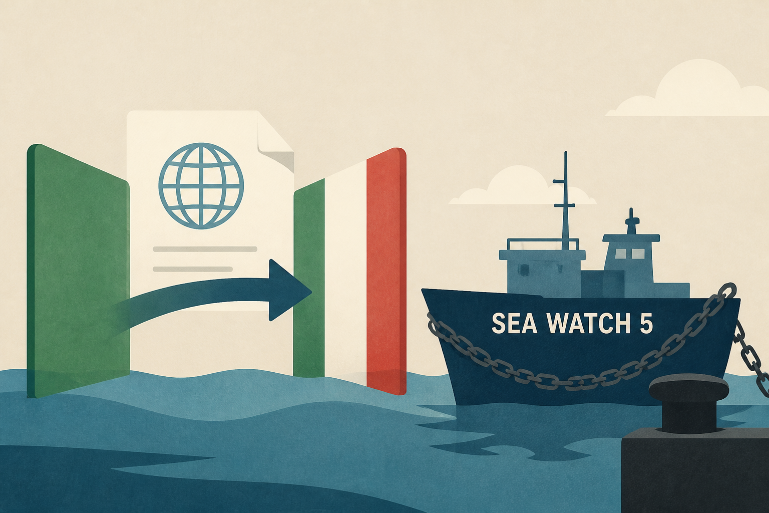 Migrant row: Ireland seeks returns to Italy, Sea Watch 5 detained in Naples