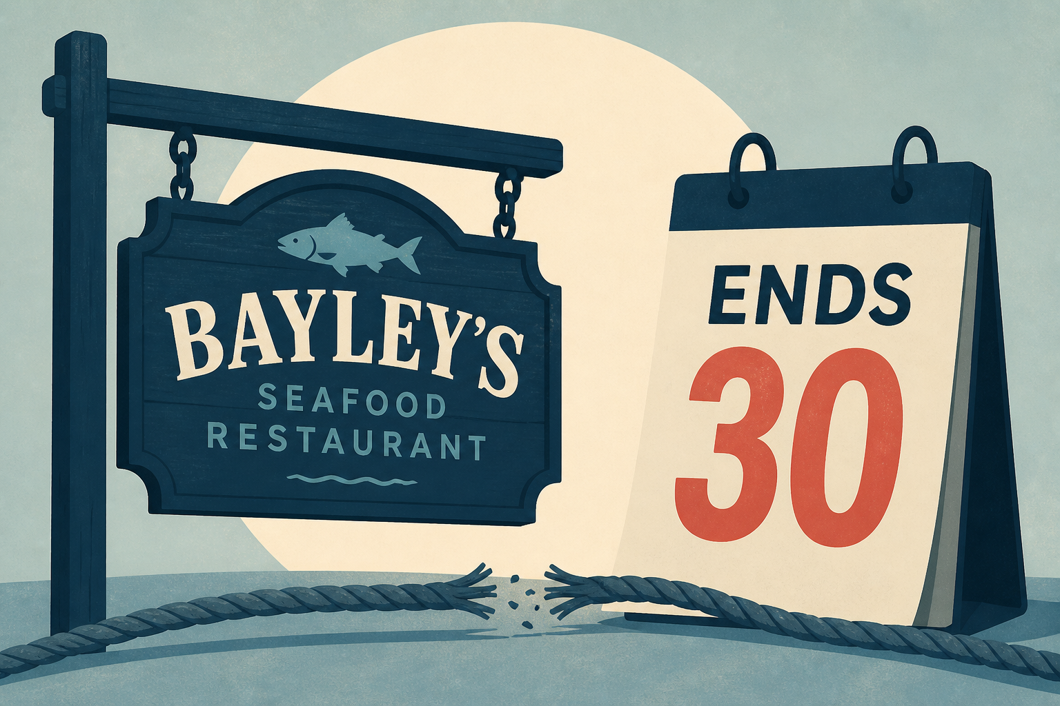Bayley's Seafood Restaurant ends 30
