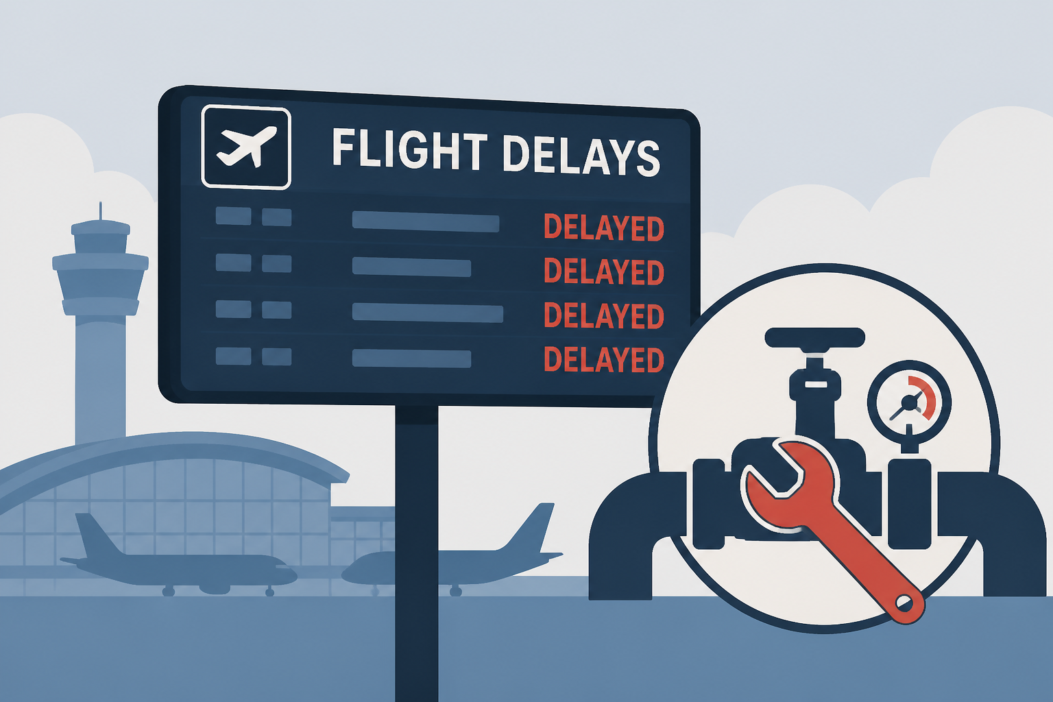 Buffalo Airport experiences delays from emergency fuel system repairs