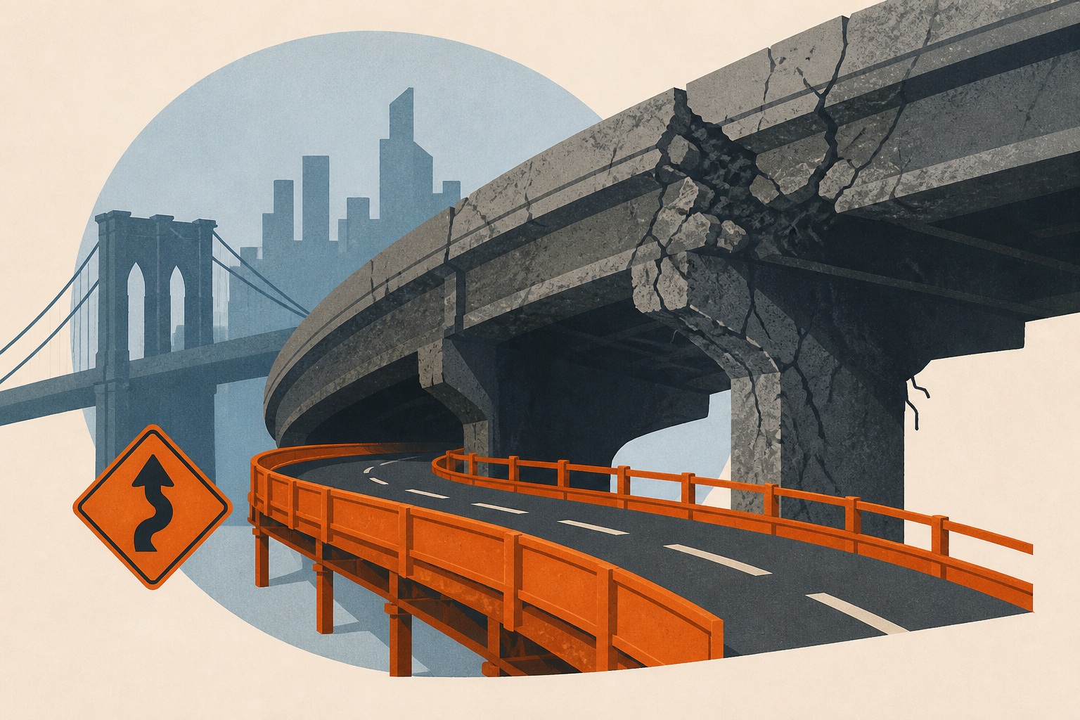 Mamdani plans to build temporary highway in Brooklyn Heights to fix crumbling part of BQE