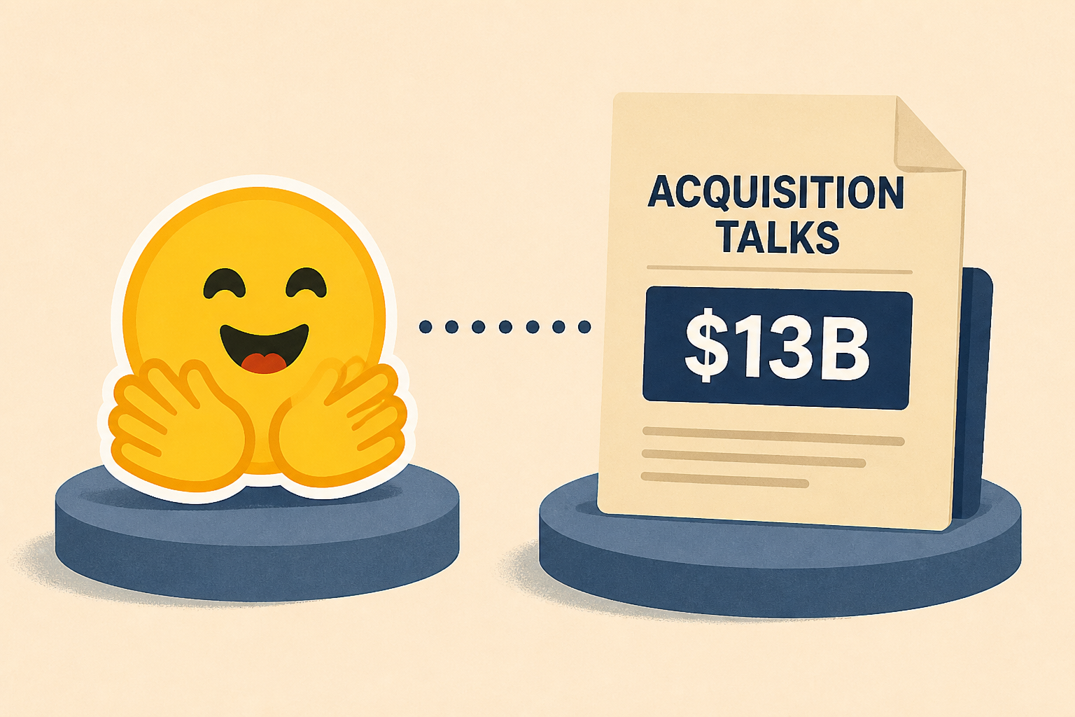 Hugging Face reportedly in talks to be acquired for $13B