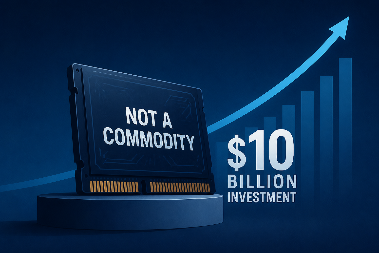 Micron's CEO Says Memory Is No Longer a Commodity, and He Is Betting $10 Billion On It