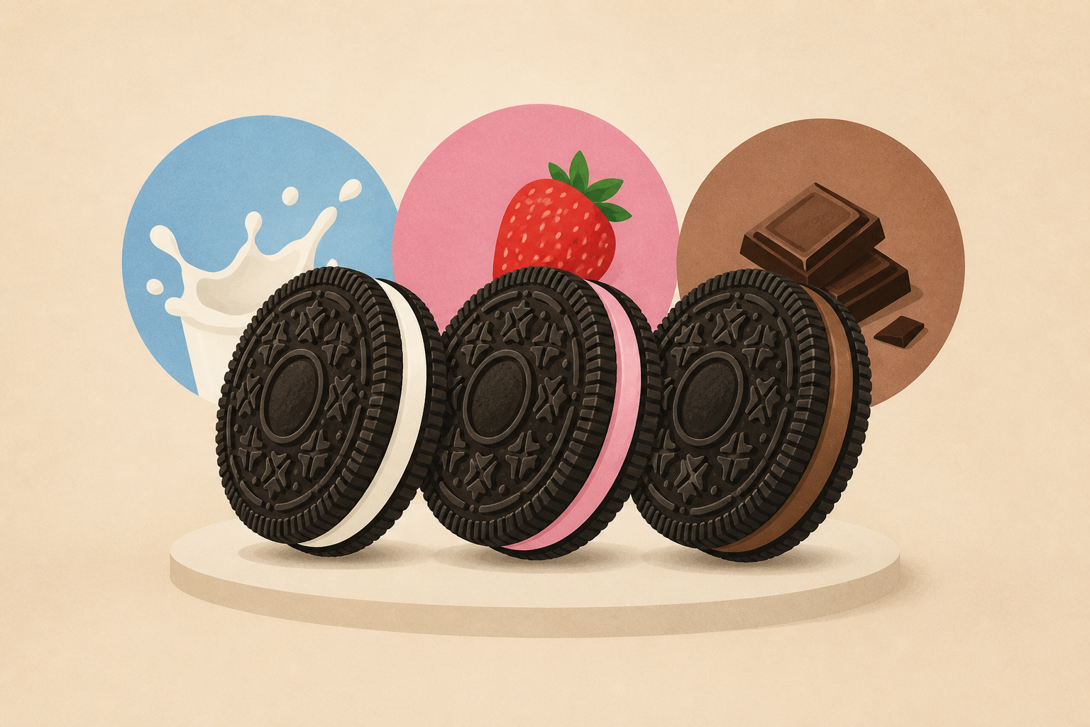 New Oreo cookies hit stores today. See the three flavors