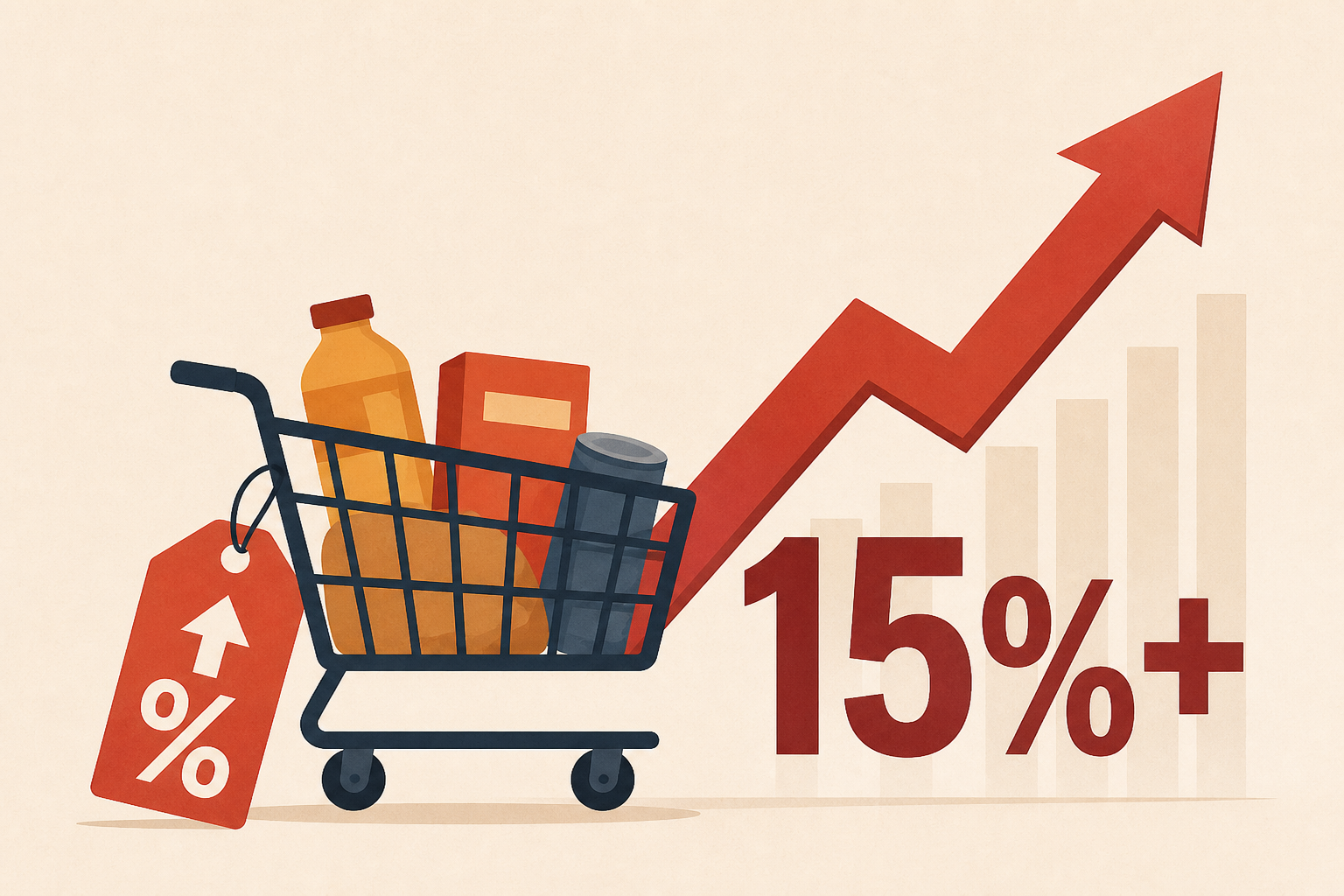 related price hikes above 15%: report