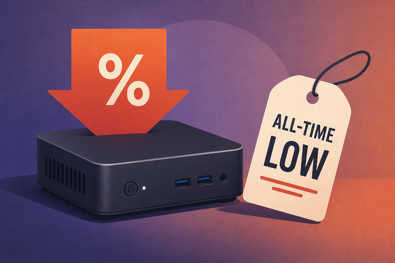 Amazon Offloads This Ryzen 4300U Mini PC at an All-Time Low, Get a Full Tiny Desktop for Portable Monitor Money