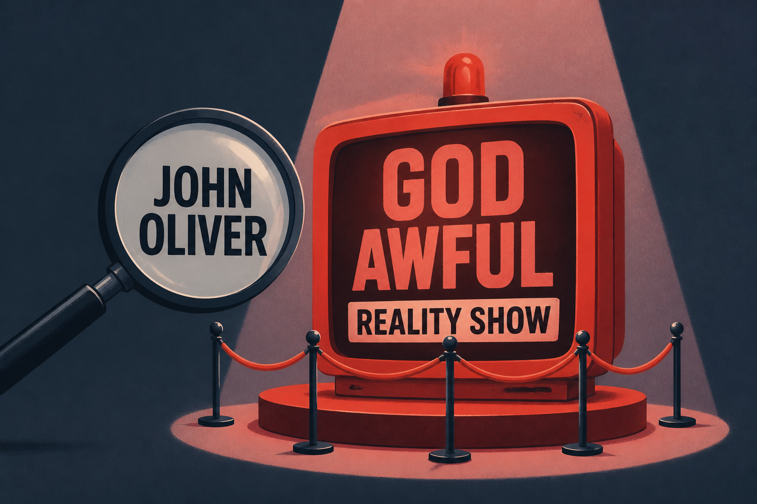 John Oliver Exposes Trump Goon’s ‘God Awful’ Reality Show
