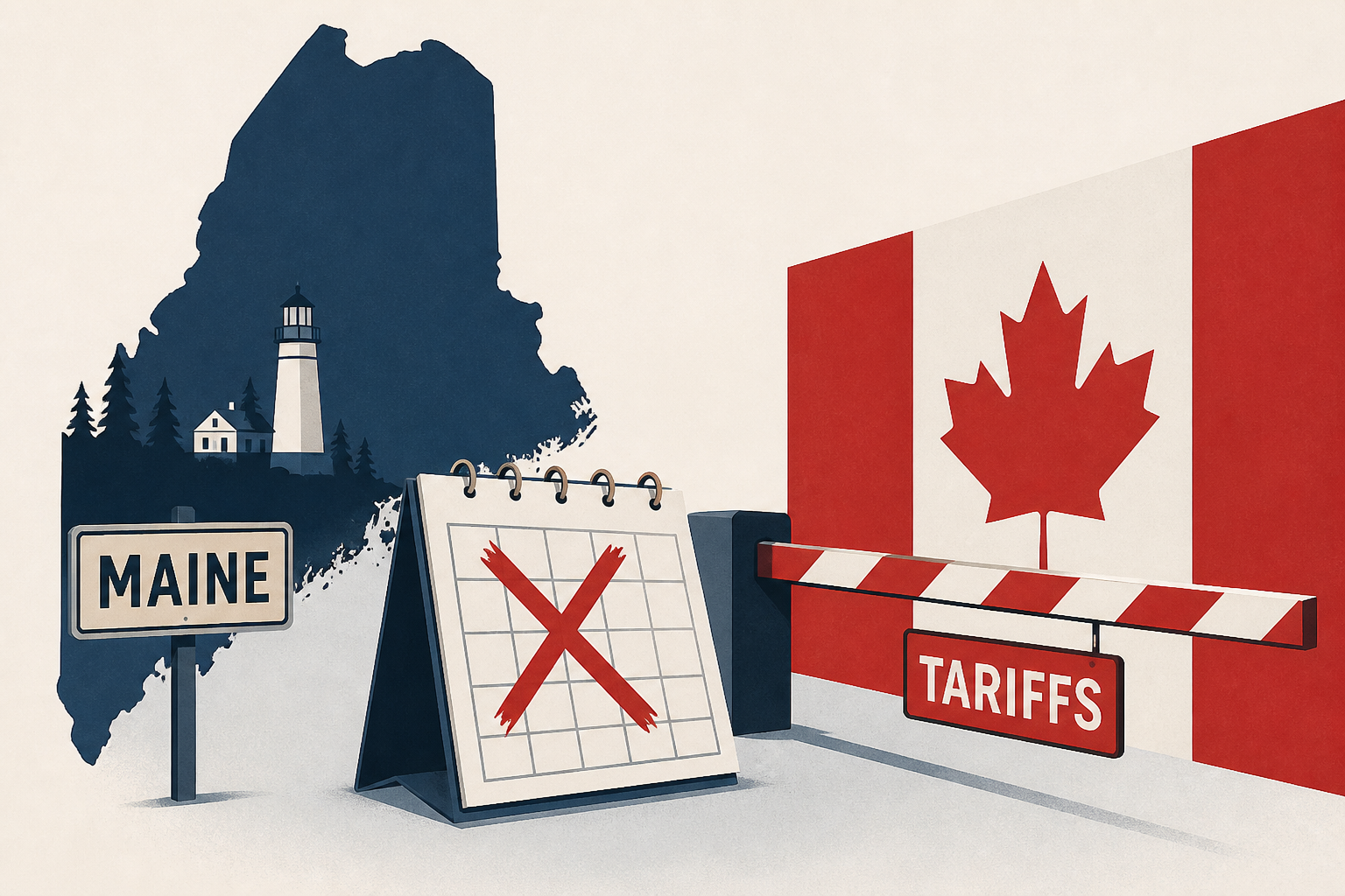 Susan Collins skips JD Vance Maine visit amid Canada tariff fight