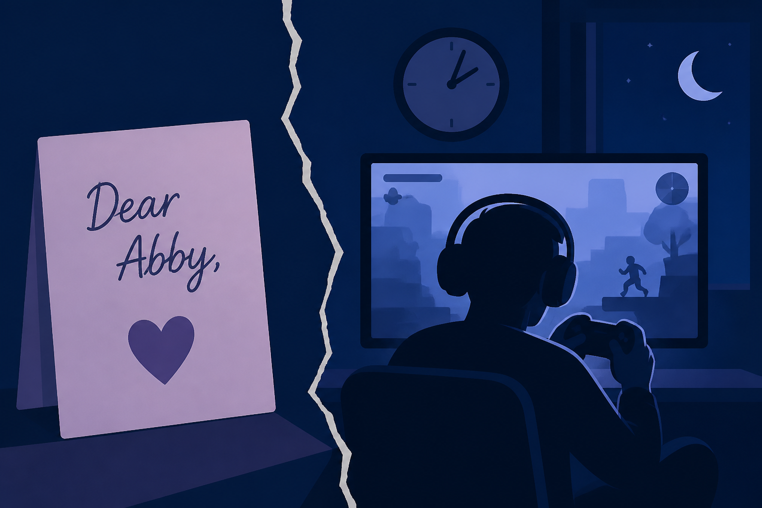 Dear Abby: My fiancé spends all night playing video games