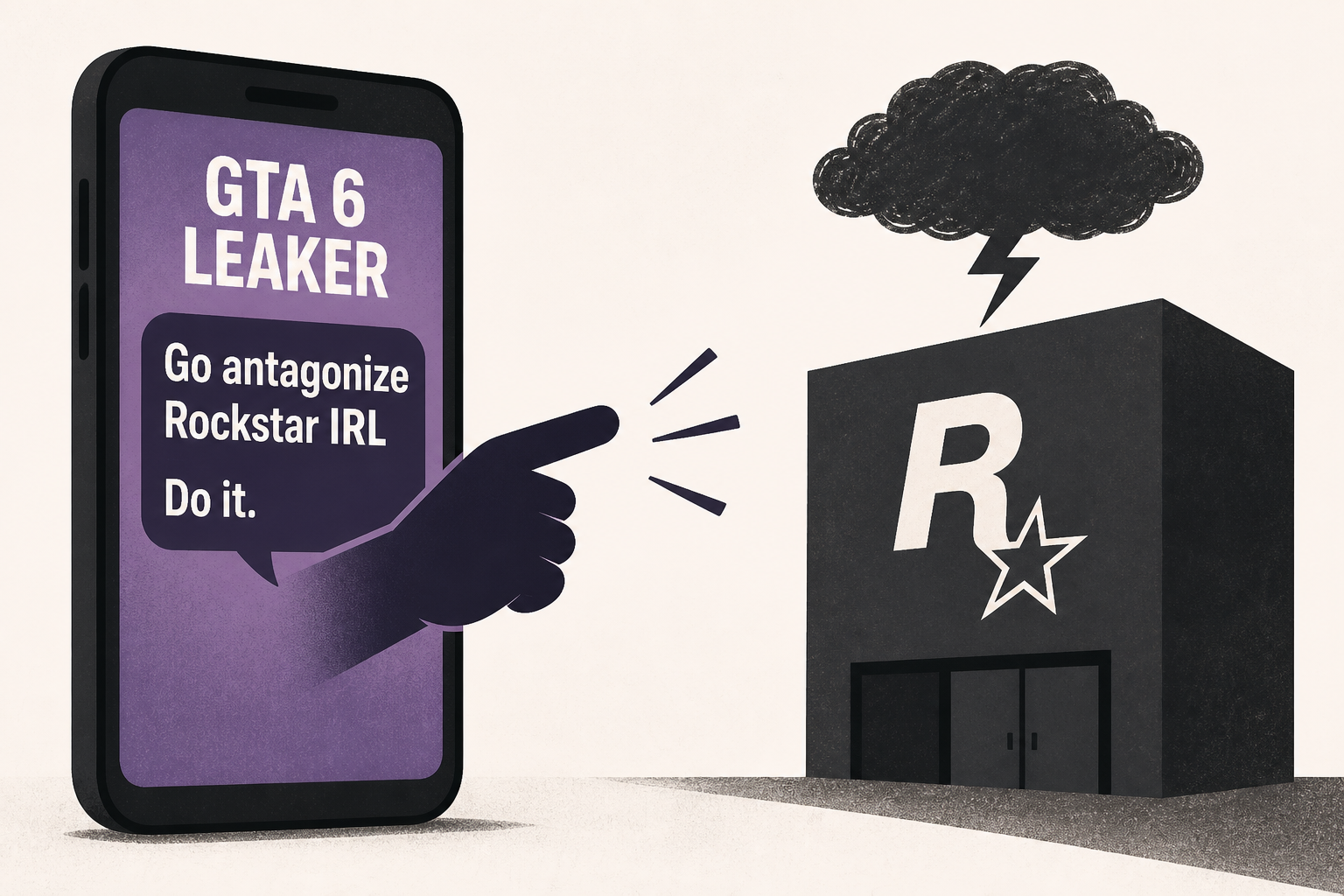GTA 6 Leaker Now Asking People To Antagonize Rockstar IRL And One Person Already Did It