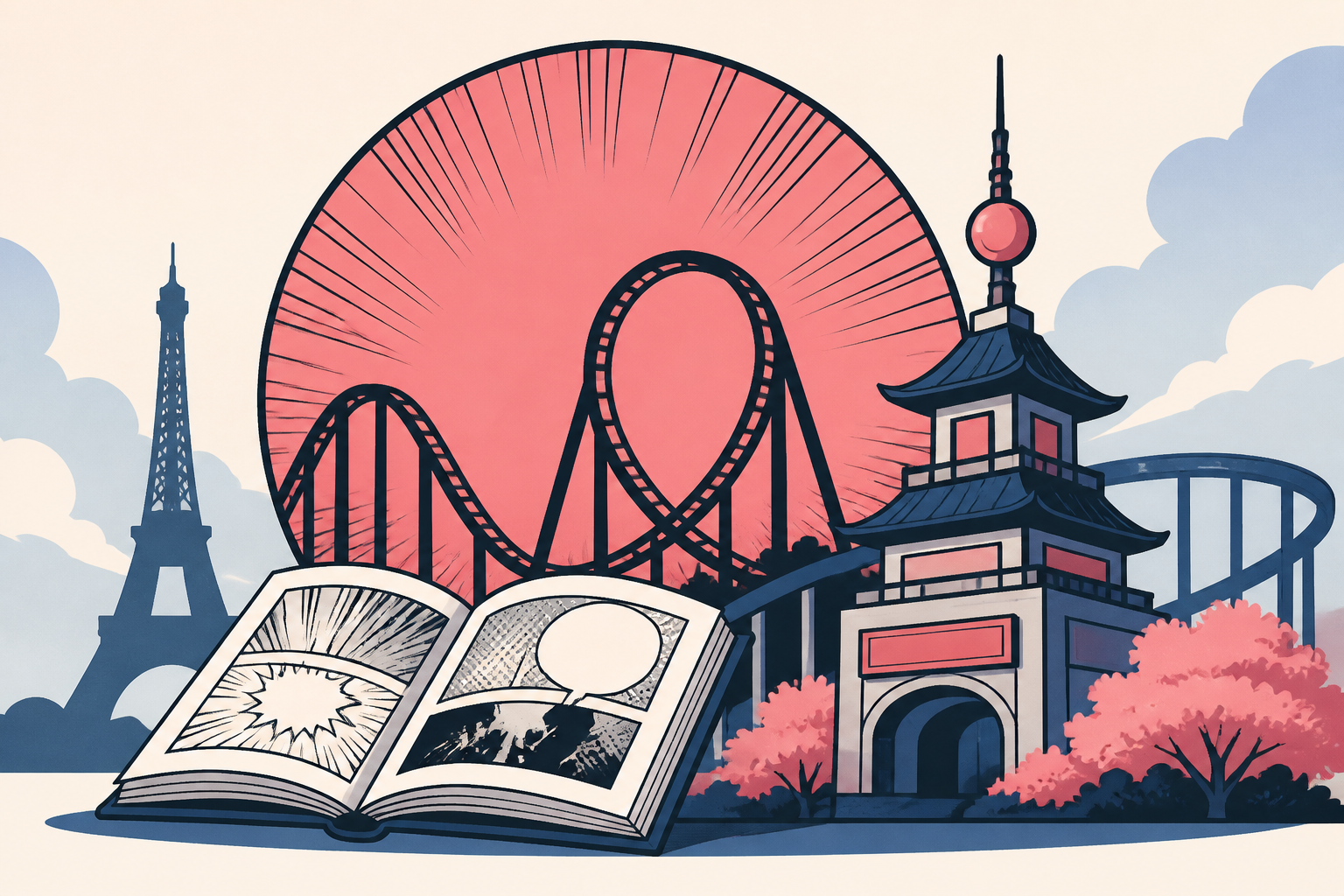 Manga-inspired theme park to be built near Paris