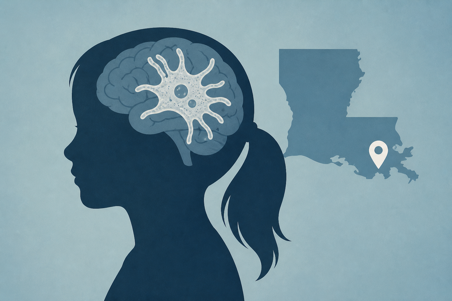Eight-year-old girl dies from brain-eating amoeba in Louisiana