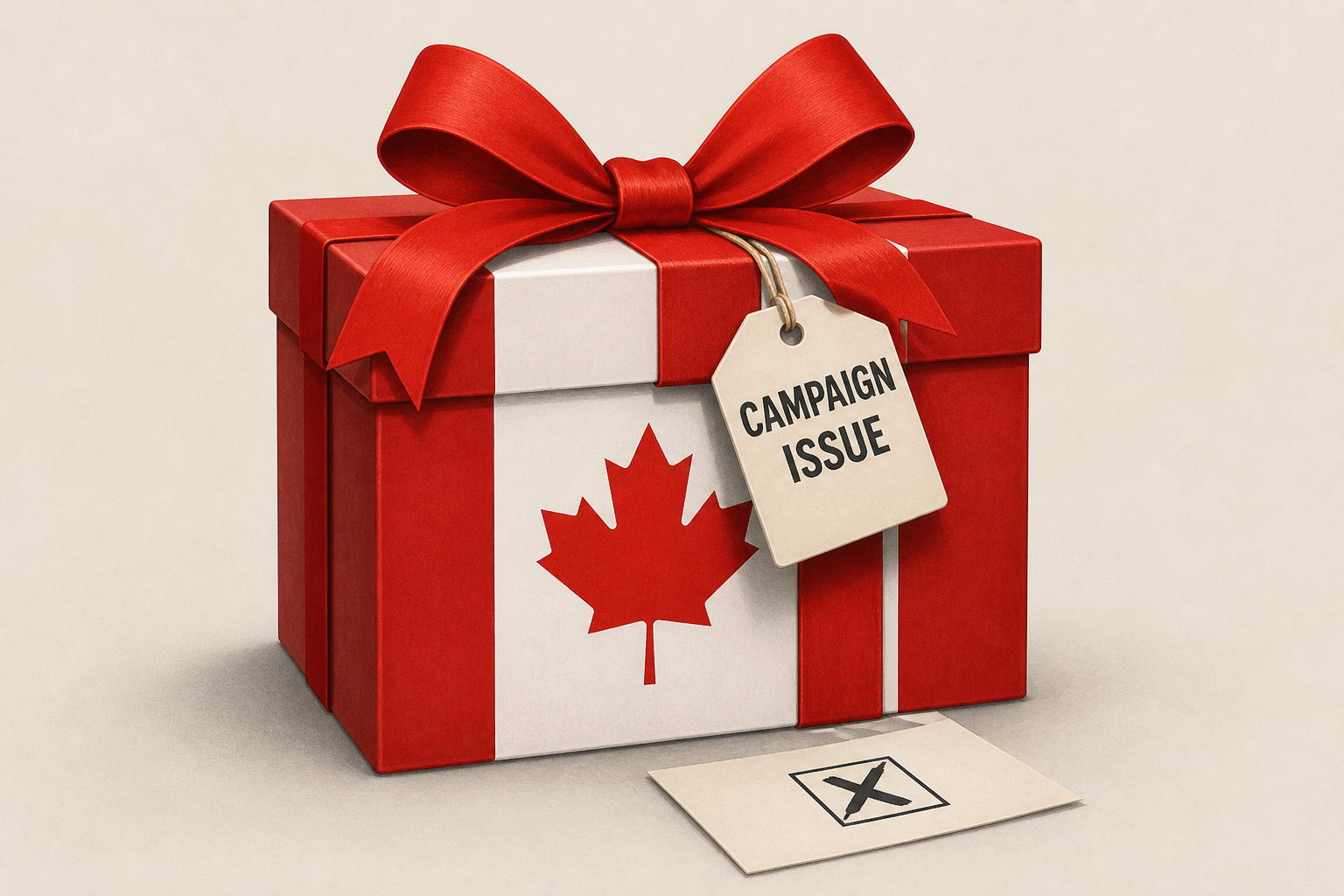 Canada, O Canada! - the felon giftwraps a campaign issue for our candidates
