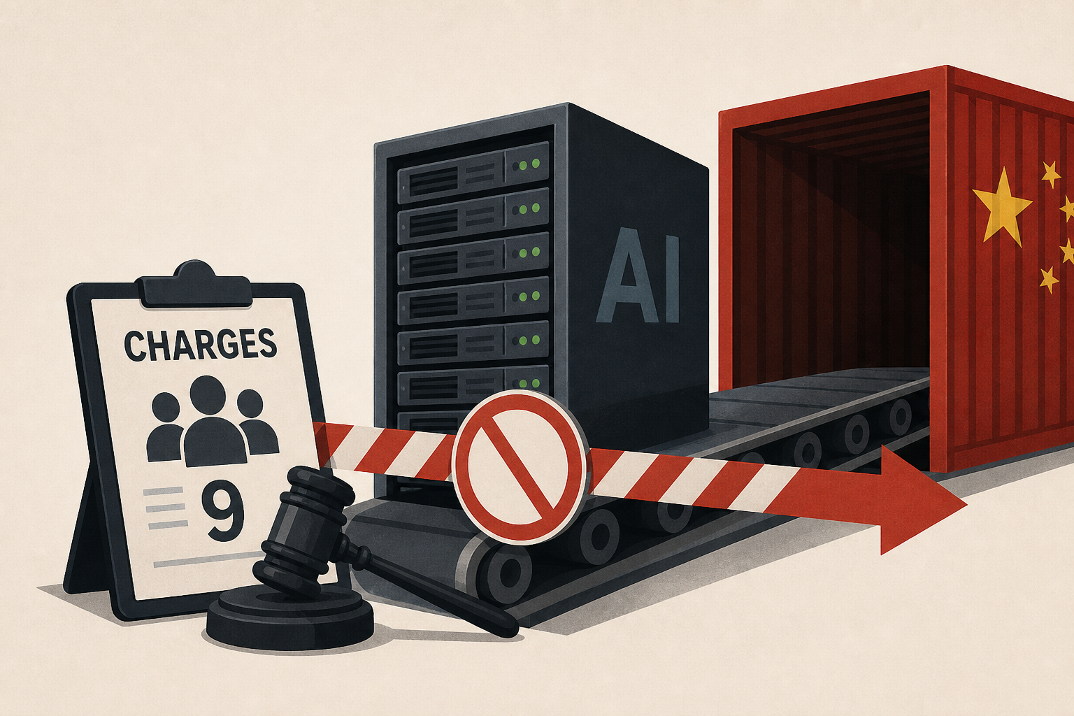 Taiwan charges 9 over illegal AI server exports to China, including Nvidia and Super Micro staffers