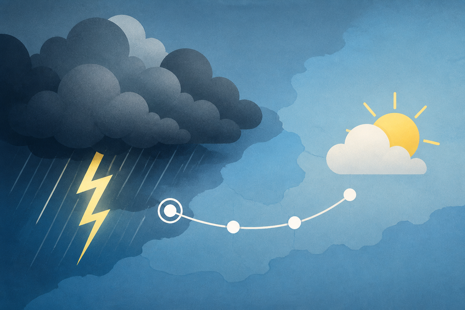 Current storms, forecast