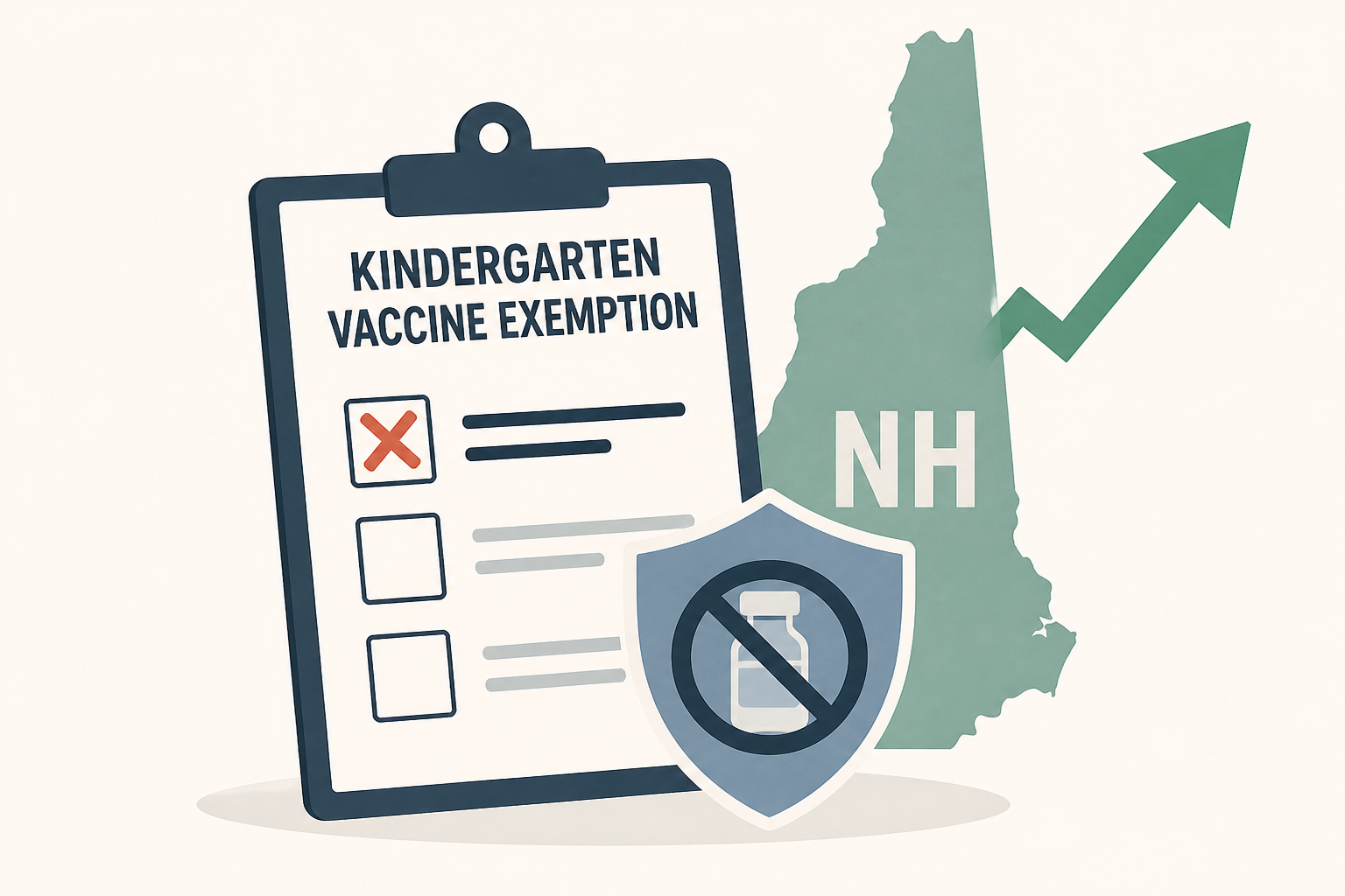 Kindergarten vaccine exemptions increase in NH