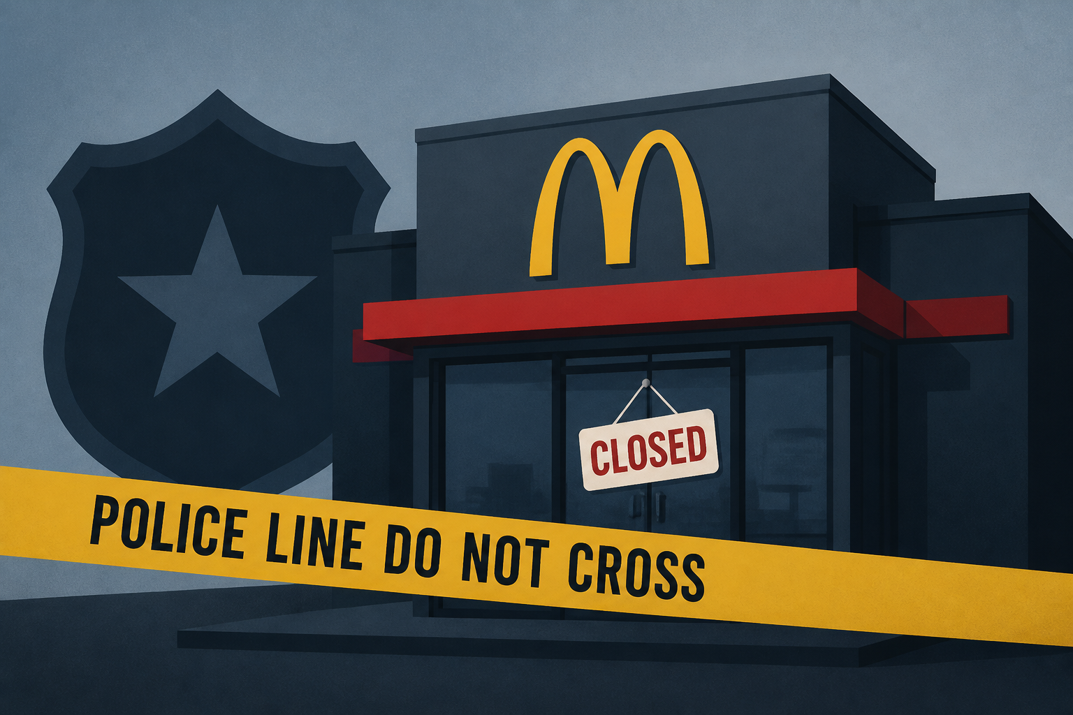 Lodi police shooting shuts down McDonald's