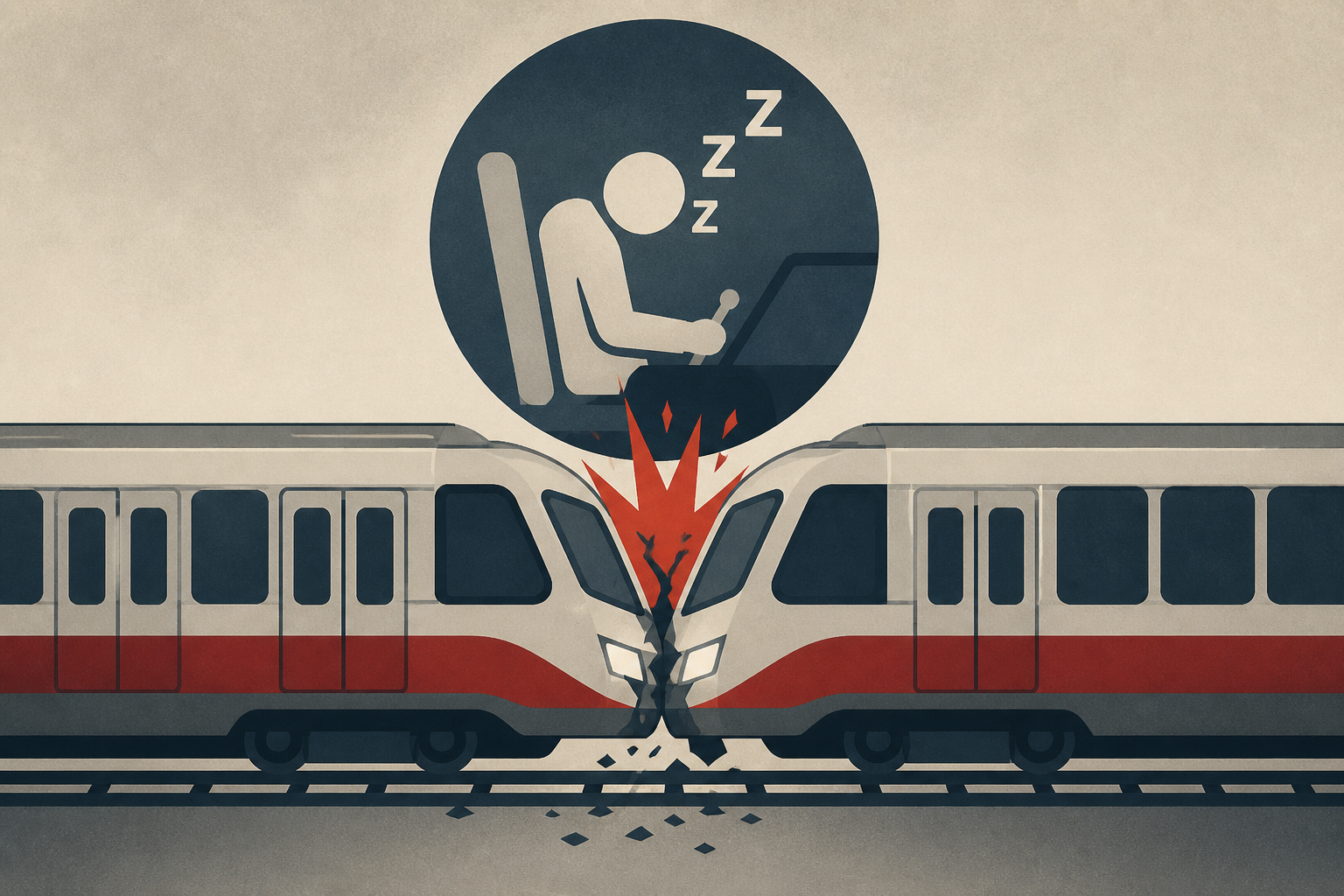 Video appears to show SF Muni driver asleep before 2 empty trains crash
