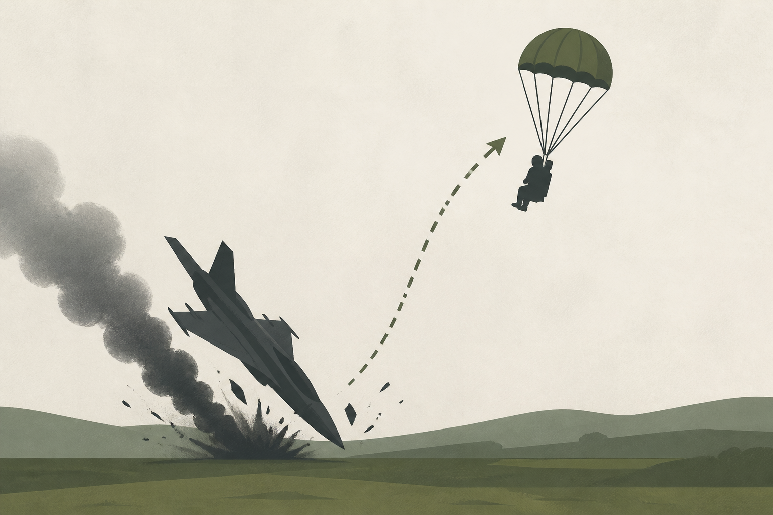 Fighter jet crashes in Hungary but pilot ejected safely, prime minister says