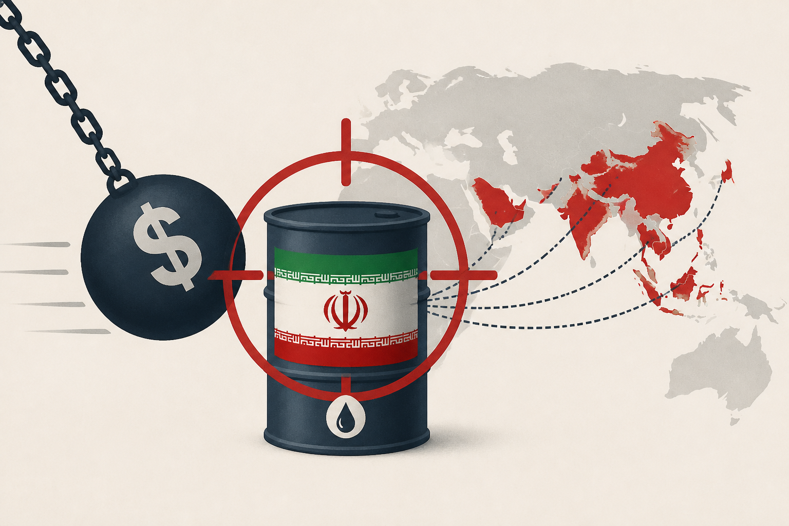 Trump targets Iran’s trade lifelines - here are the countries most exposed