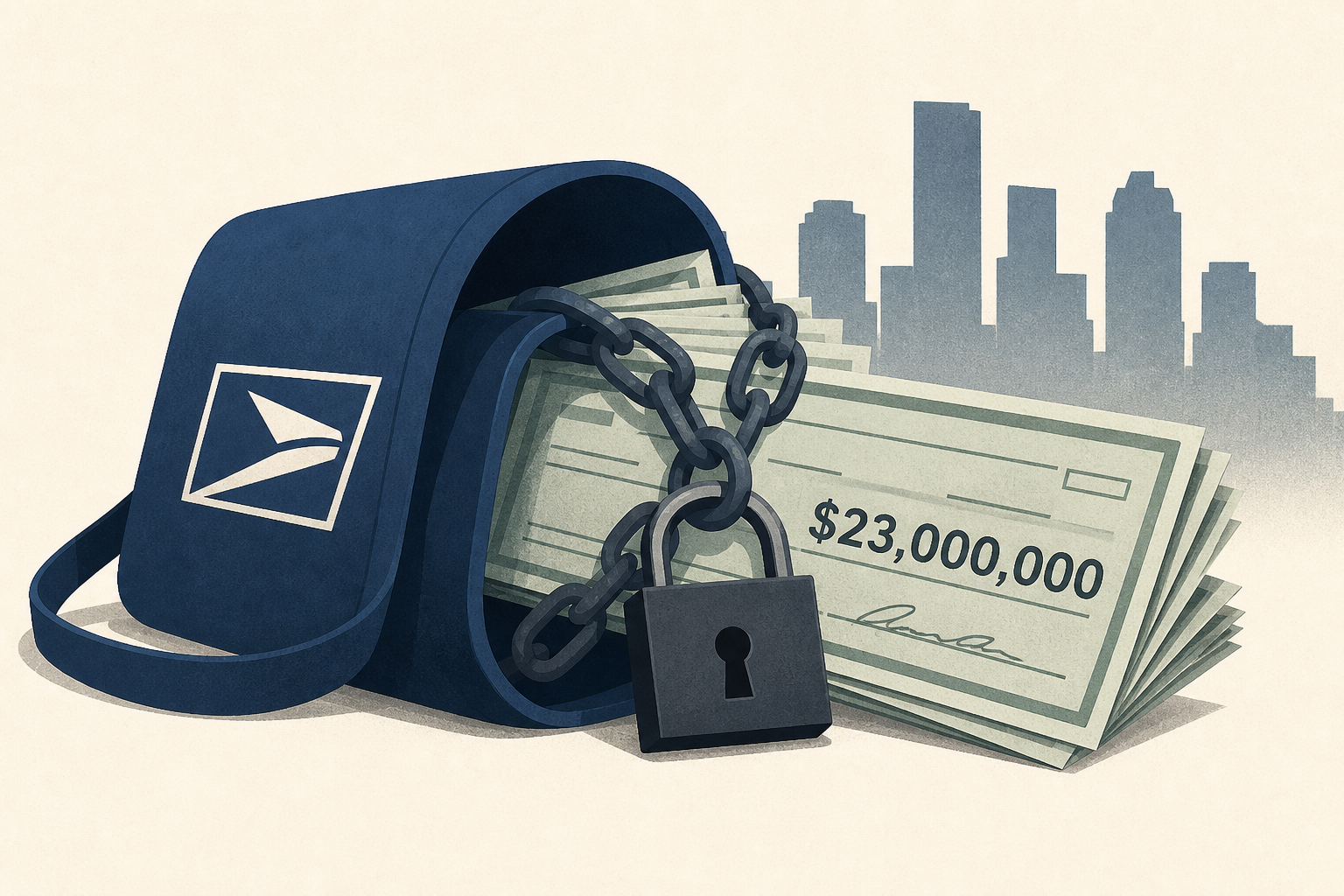 Houston postal carriers charged in alleged $23 million stolen check scheme