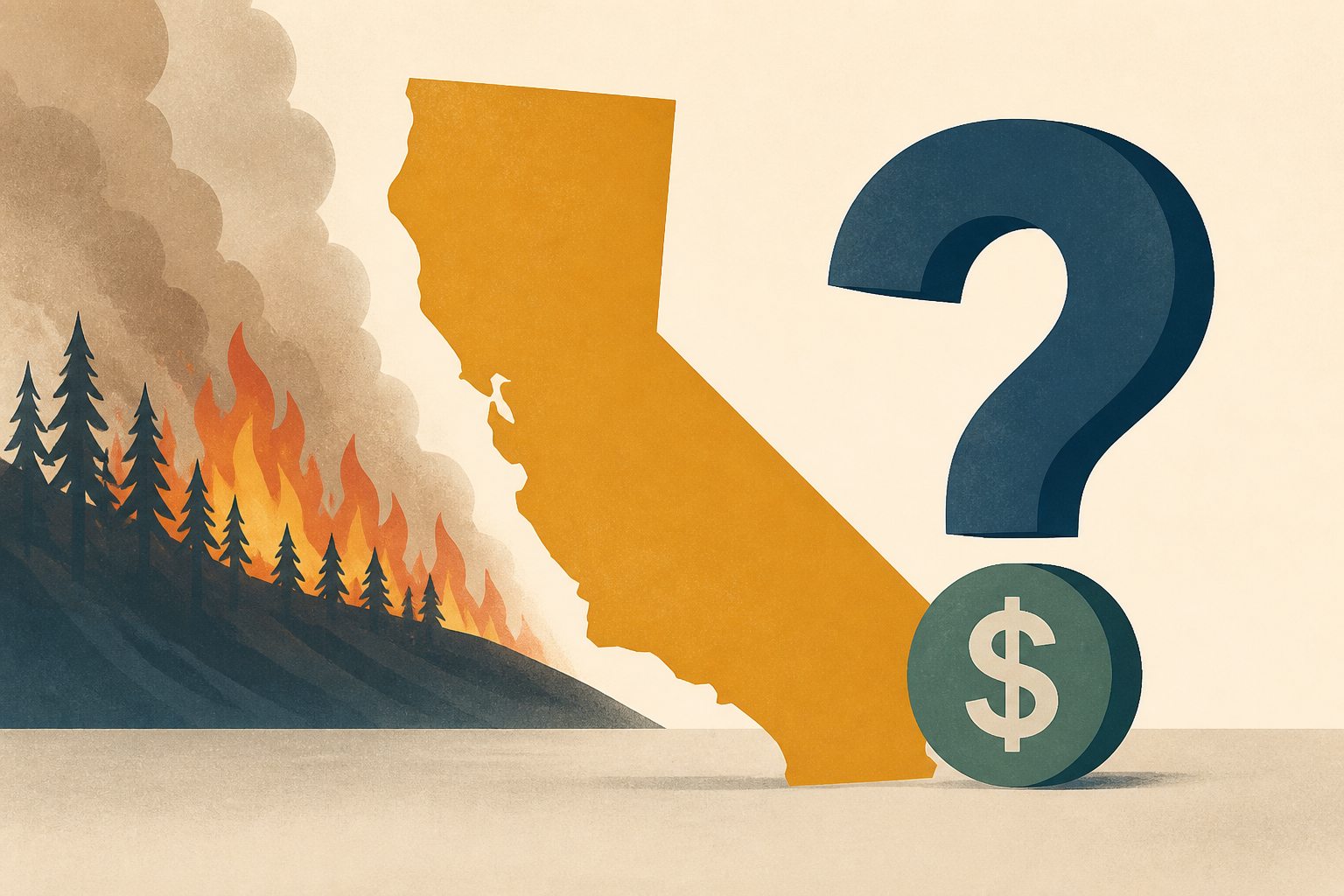 Newsom returns to a defining California fight: Who pays for wildfire damage?