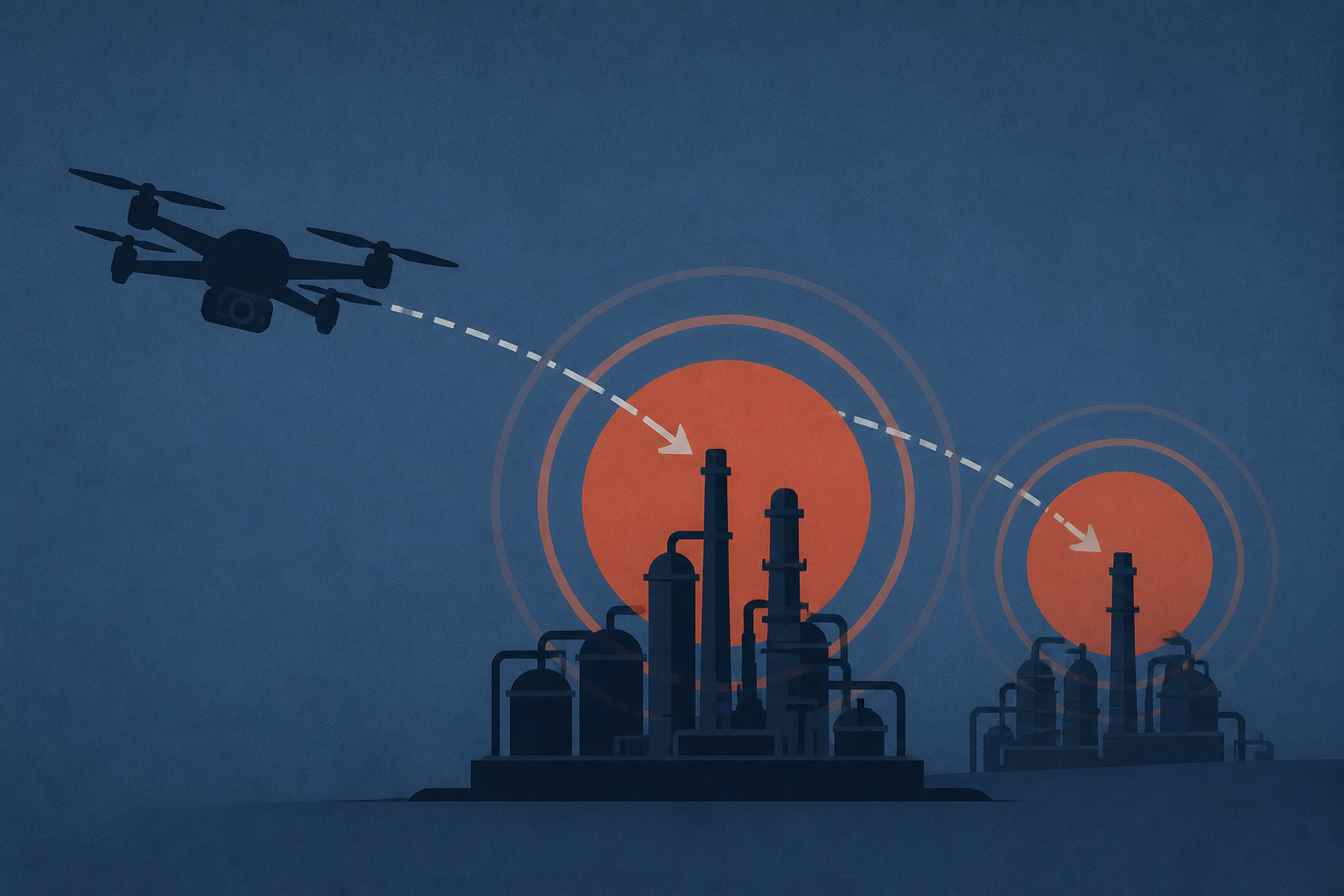 Ukrainian Drones Hit Afipsky Refinery for 5th Time, Novoshakhtinsk Plant Reportedly Targeted