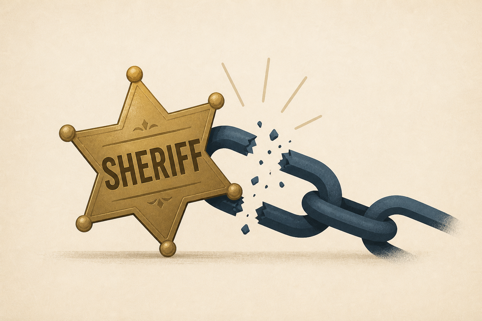 Sheriff Chad Bianco can't catch a break. That's a good thing