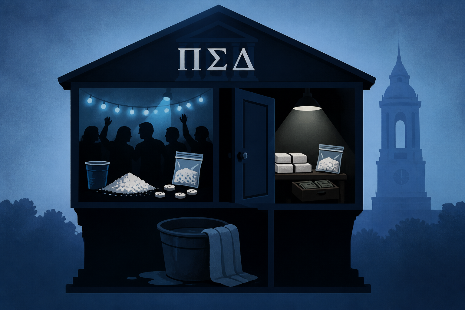 Inside the Penn State frat house drug ring - coke and molly parties, secret dealing rooms and hazing