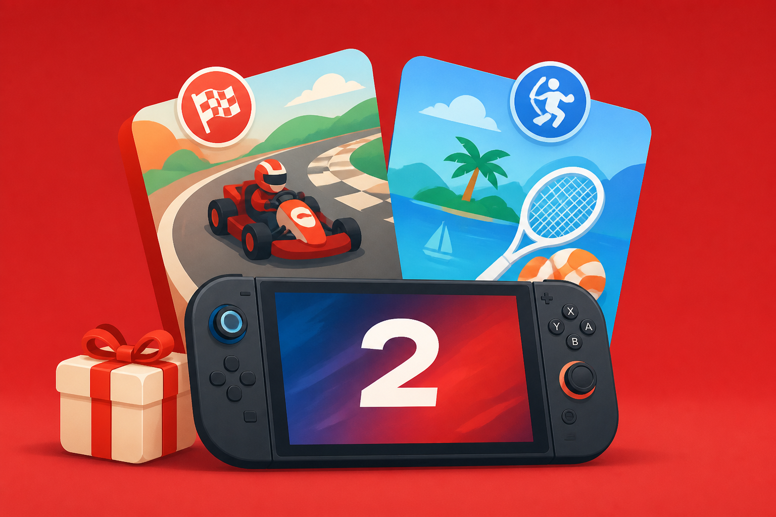 Nintendo Switch 2 + Mario Kart World and Nintendo Switch Sports Resort bundles announced