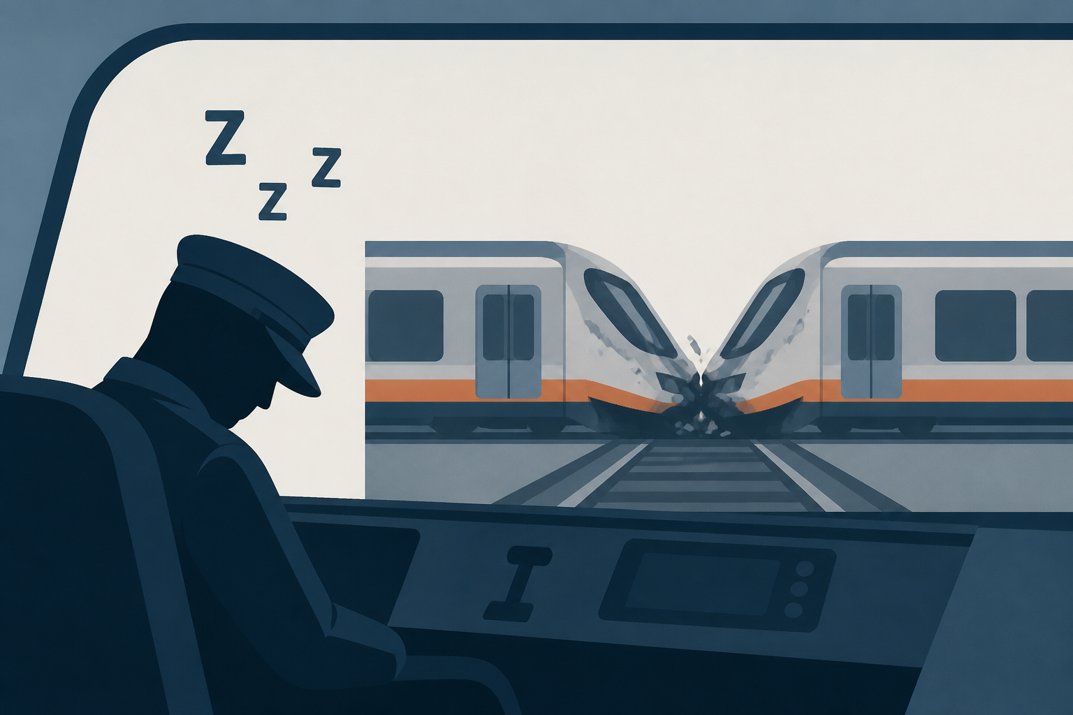 Video appears to show San Francisco train driver asleep before 2 empty trains crash